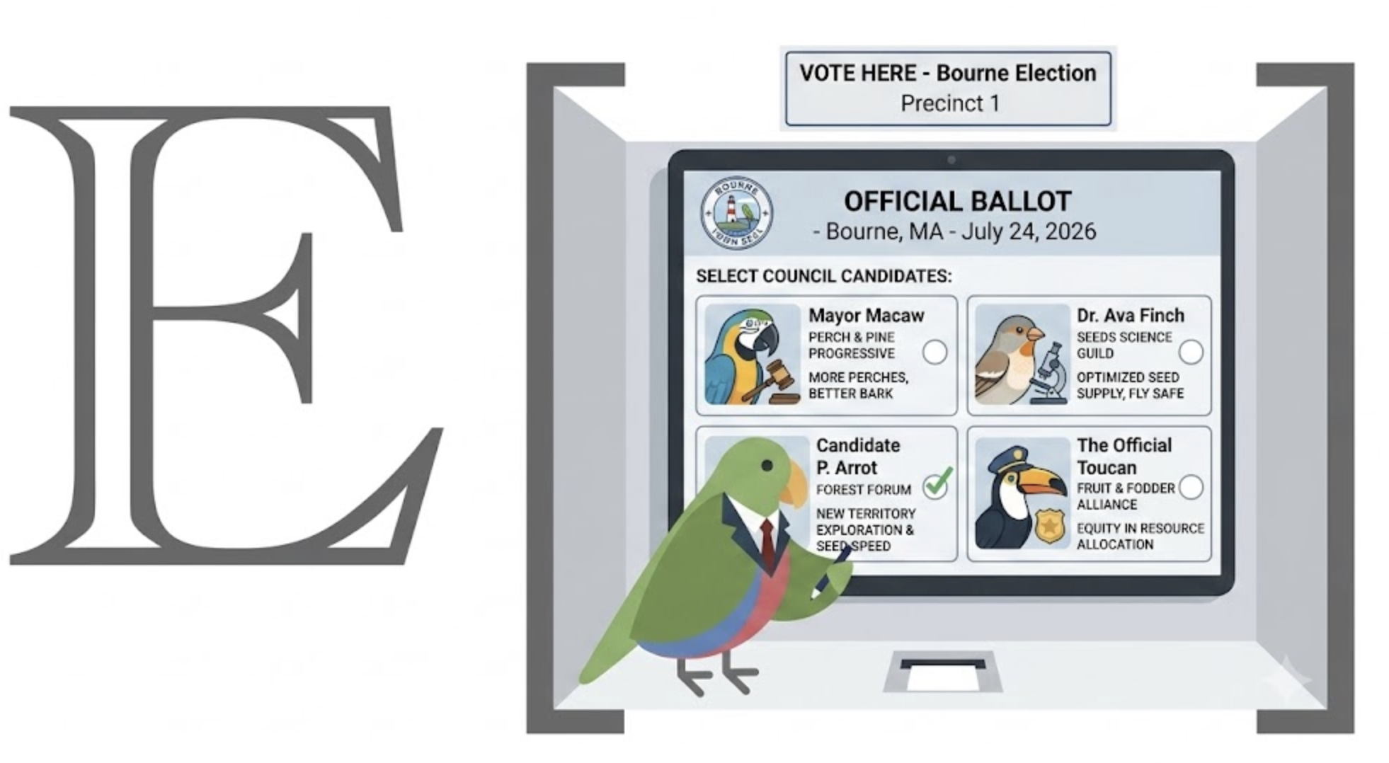 Voting package artwork