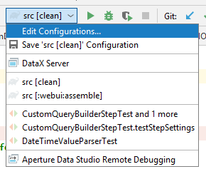 Edit Configurations