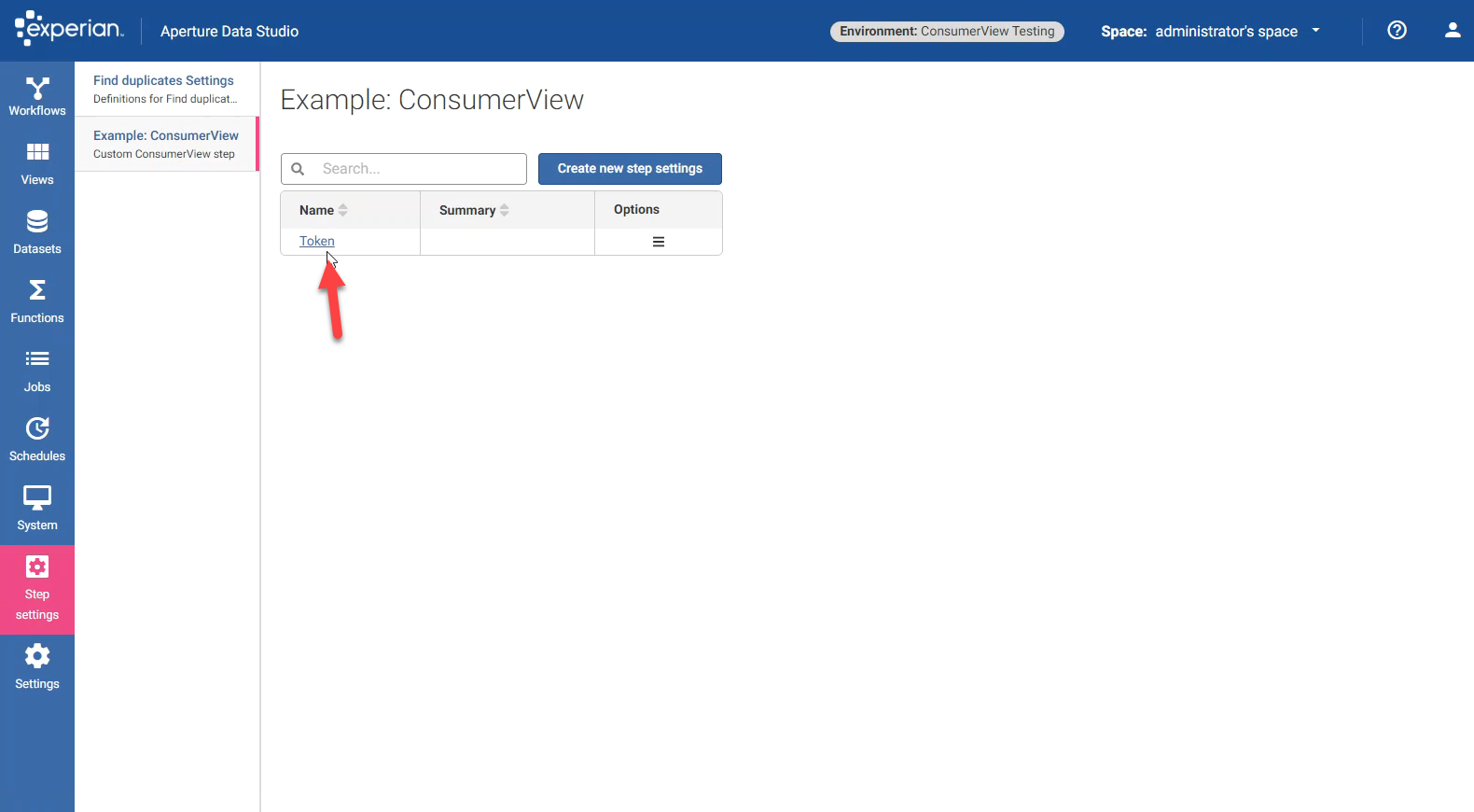 Aperture - Consumer View Setting