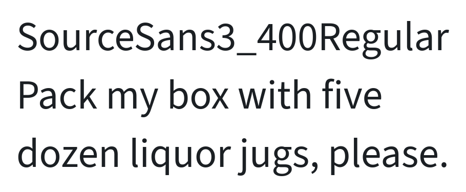 SourceSans3