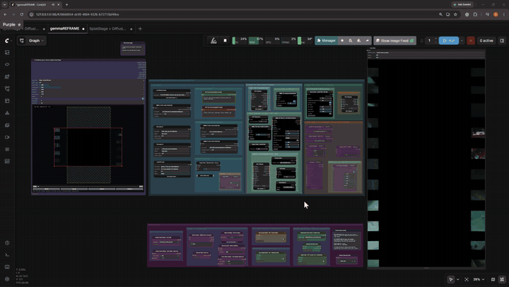 LTX Reframe workflow demo