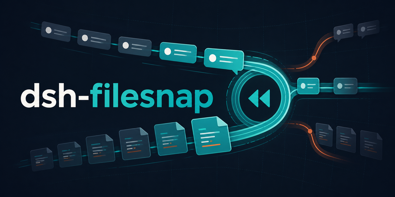 dsh-filesnap: conversation and workspace rewind together