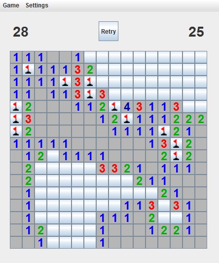 GitHub - aklimko/Minesweeper: A minesweeper game with a bunch of ...