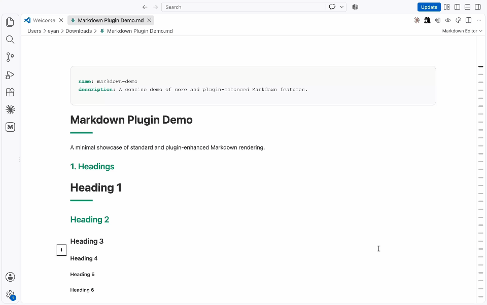 SightMD - Markdown Editor demo