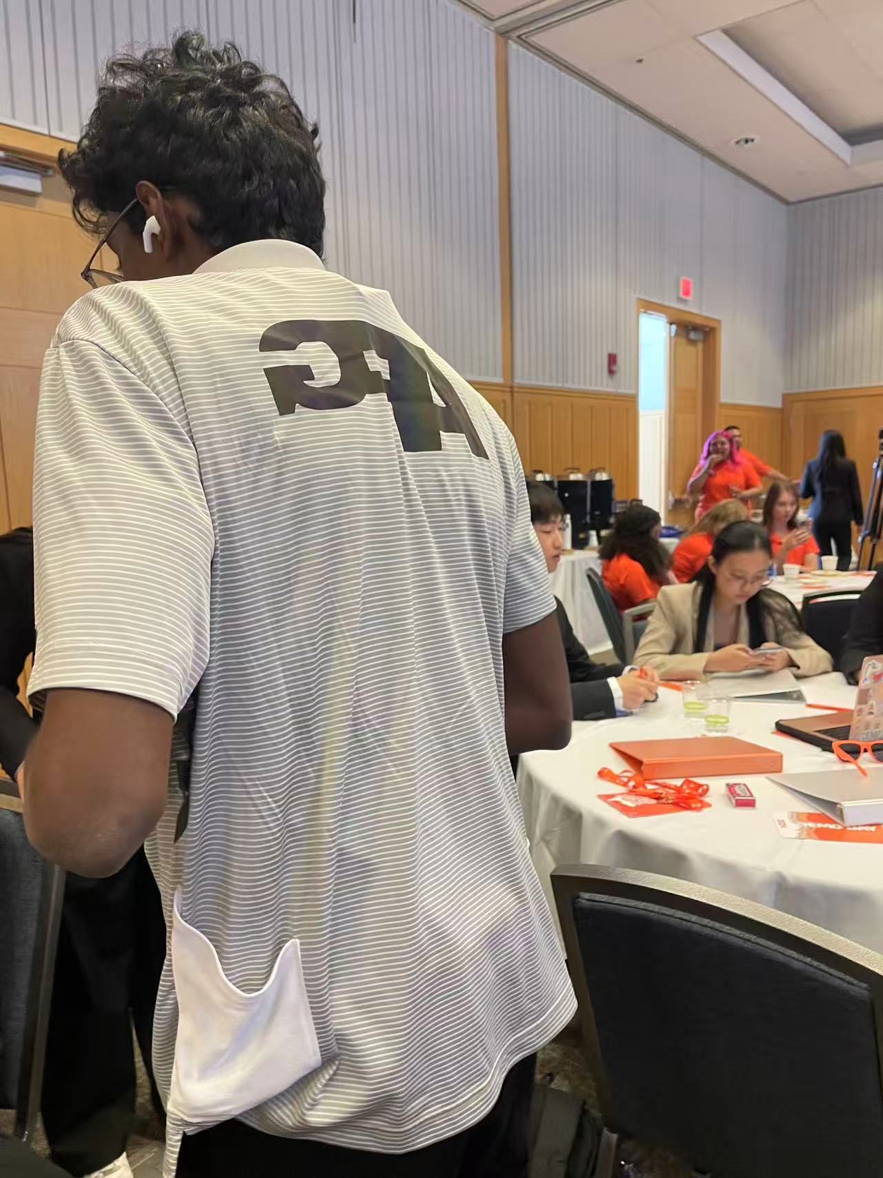 AFG Commuting Jersey prototype - back pocket detail