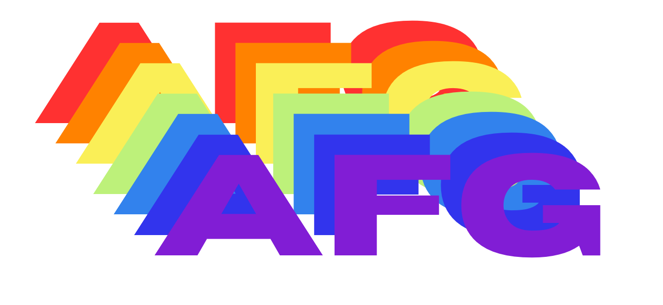 AFG Rainbow community logo