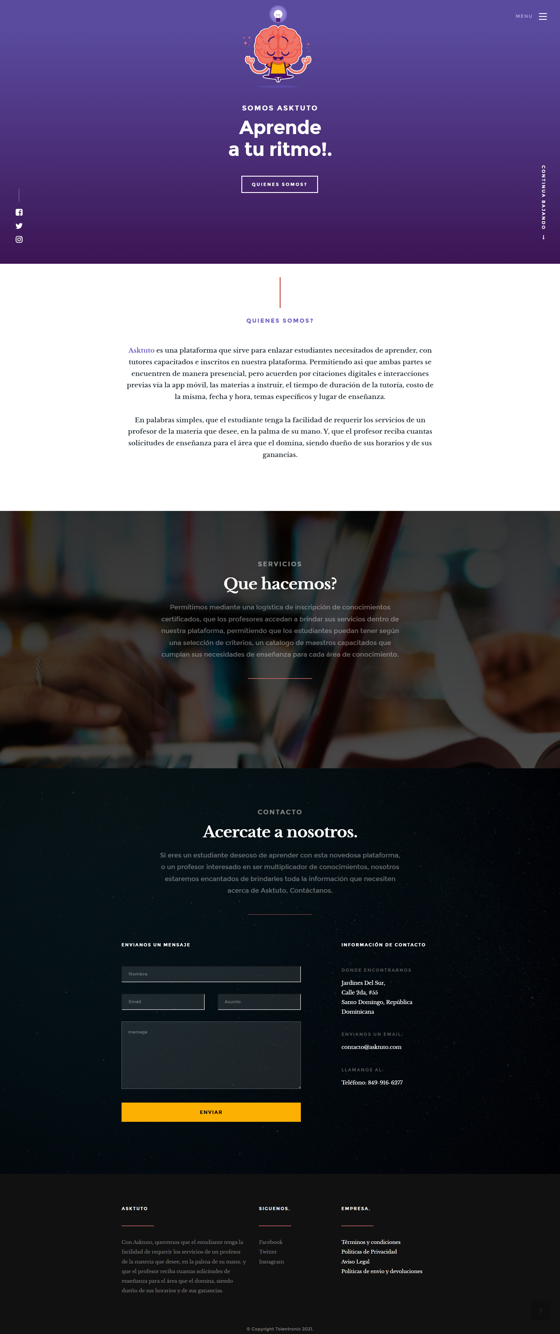 AskTuto (Plataforma Marketplace de Tutorías) - Media 1