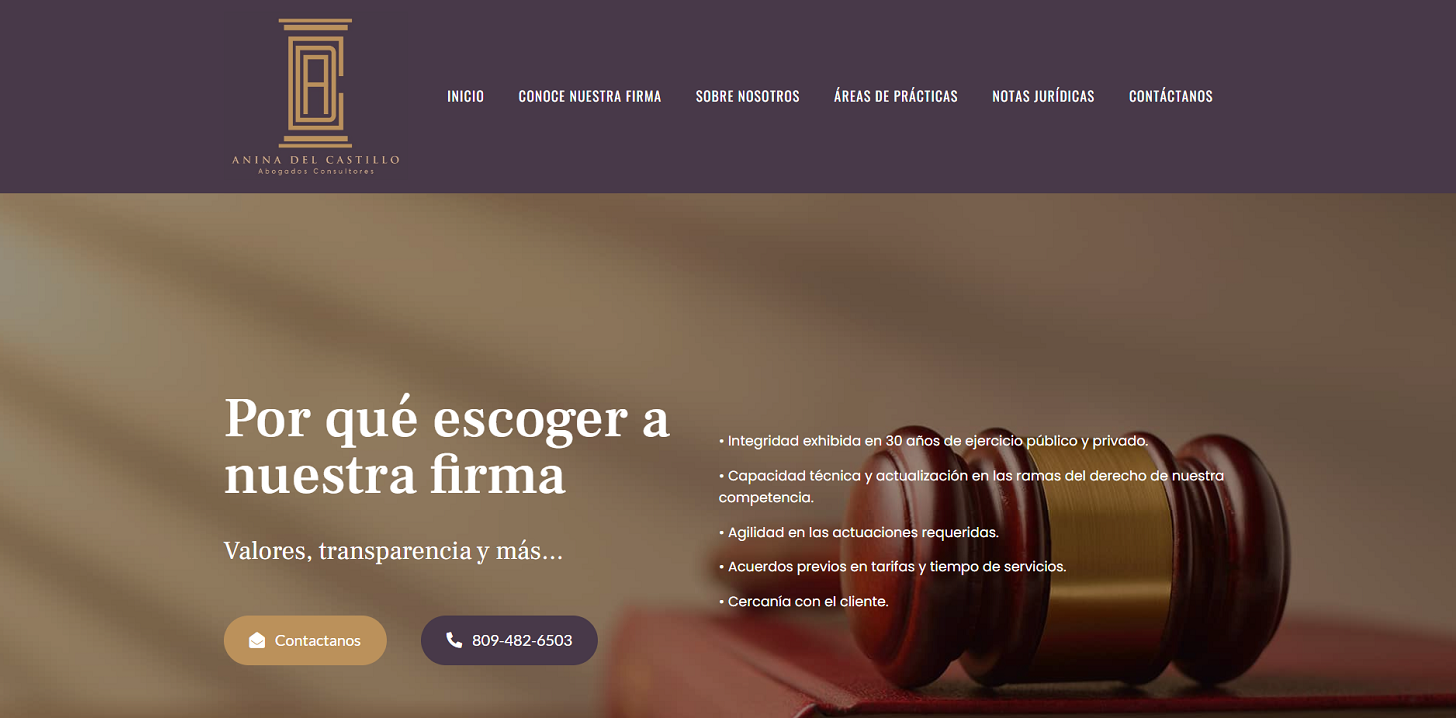 Portal Corporativo Del Castillo & Assoc. - Media 1