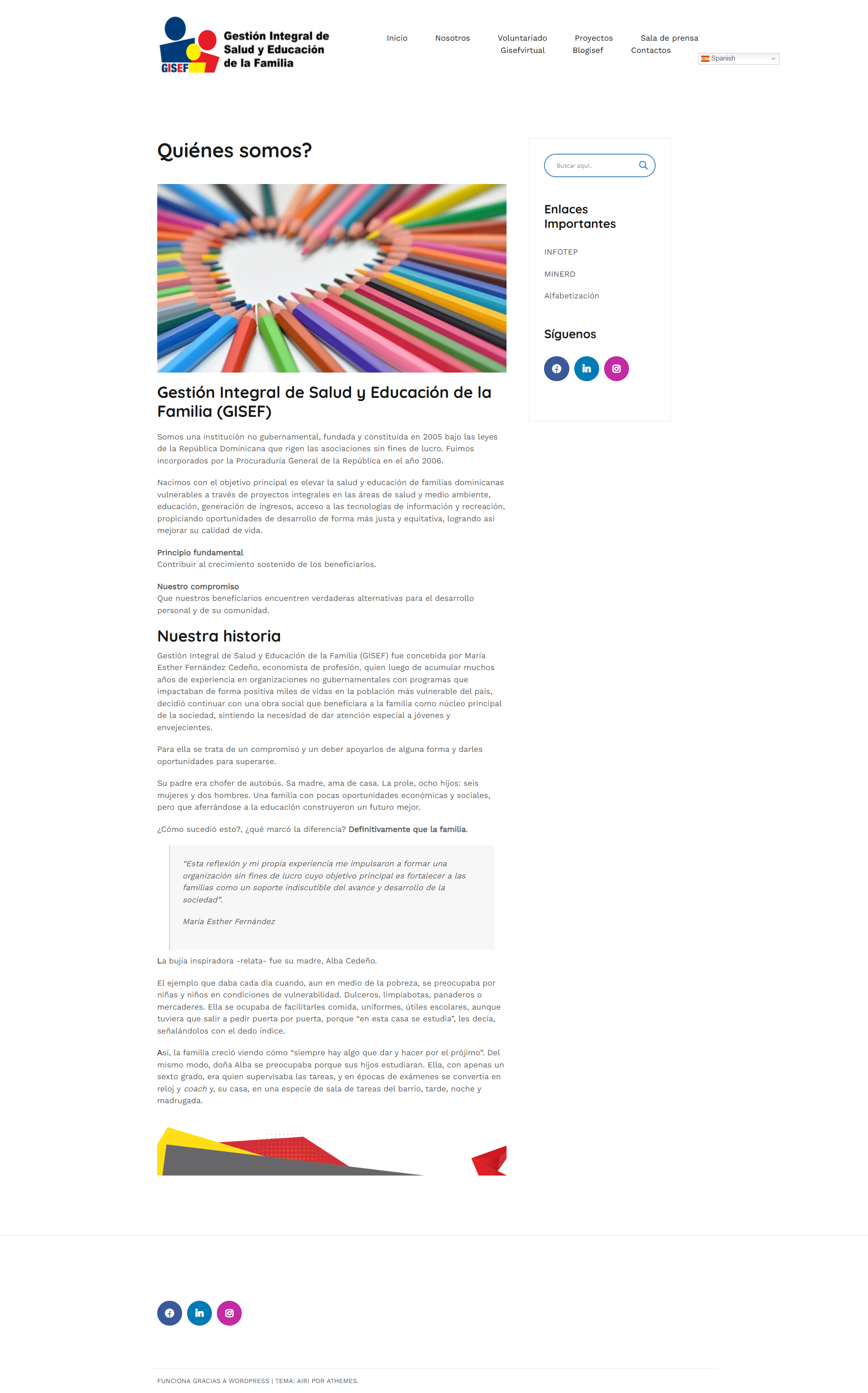 Plataforma Institucional GISEF - Media 1