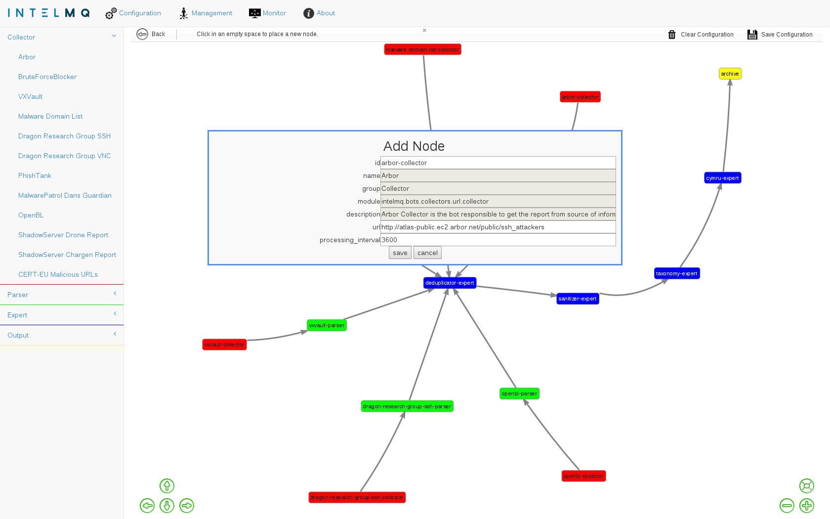 Parameter editing