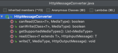 HttpMessageConverter