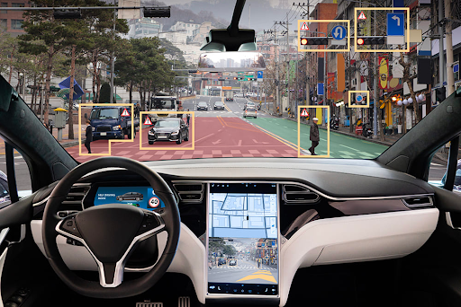 Object detection in a driving scenario