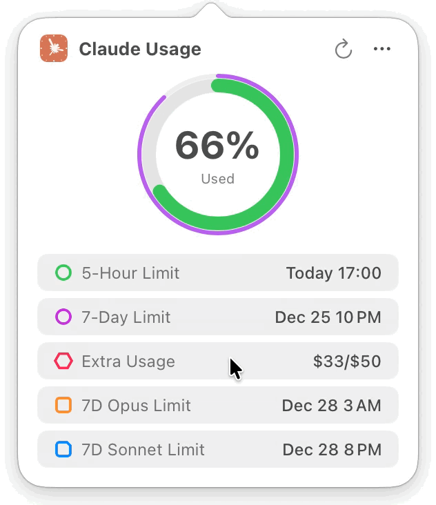 Time Remaining Toggle Animation