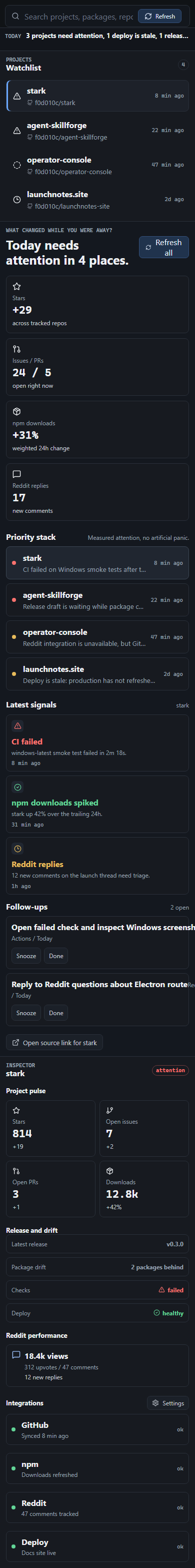 BuildDesk mobile screenshot