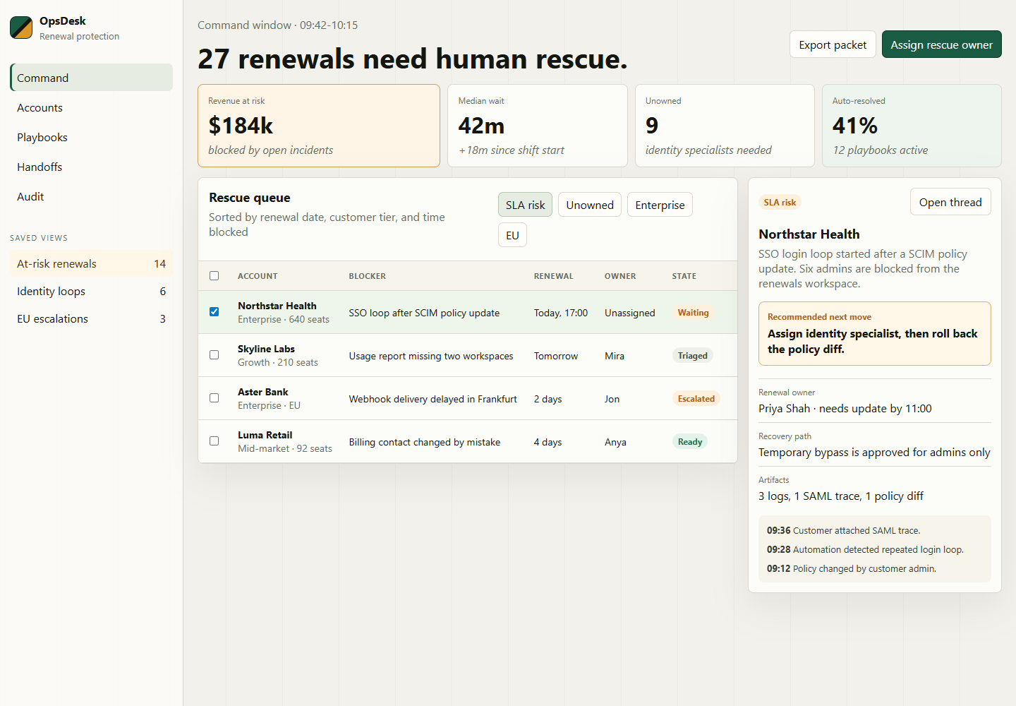 CRM v2 desktop screenshot
