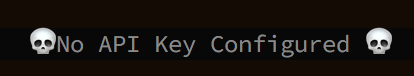 No API Key
