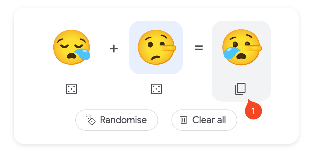 How to copy the emoji you generated