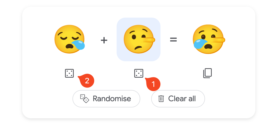  Use random functionality to create more emojis 