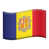 apple version: Flag: Andorra