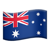 apple version: Flag: Australia