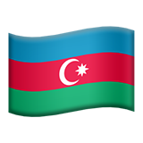 apple version: Flag: Azerbaijan