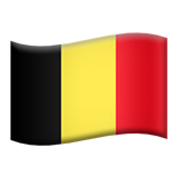 apple version: Flag: Belgium