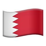 apple version: Flag: Bahrain
