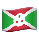 apple version: Flag: Burundi