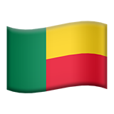 apple version: Flag: Benin