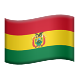 apple version: Flag: Bolivia
