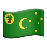 apple version: Flag: Cocos (Keeling) Islands