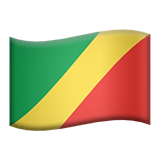 apple version: Flag: Congo - Brazzaville