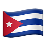 apple version: Cuba Flag