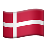 apple version: Flag: Denmark