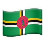 apple version: Flag: Dominica