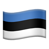 apple version: Flag: Estonia