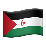 apple version: Flag: Western Sahara