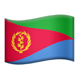 apple version: Flag of Eritrea