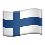 apple version: Flag: Finland