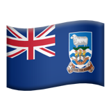 apple version: Flag: Falkland Islands
