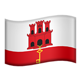apple version: Flag: Gibraltar