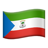 apple version: Flag: Equatorial Guinea