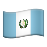 apple version: Flag: Guatemala