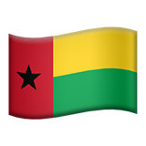 apple version: Flag: Guinea-Bissau