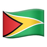 apple version: Flag: Guyana