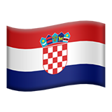 apple version: Flag: Croatia