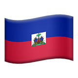 apple version: Haiti Flag