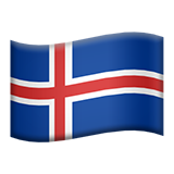 apple version: Flag: Iceland