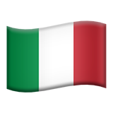 apple version: Flag: Italy