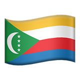 apple version: Flag: Comoros